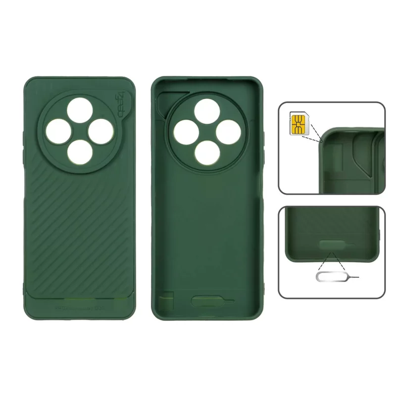 قاب Gear4 کبریتی Xiaomi Redmi 14C / Redmi A4 / Poco C75 - سبز - تصویر 2
