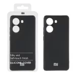 قاب نیو سیلیکون محافظ لنزدار RFF مدل Xiaomi Poco X7 Pro - مشکی (پک دار)