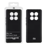 قاب نیو سیلیکون محافظ لنزدار RFF مدل Xiaomi Redmi Note 14 Pro 4G - مشکی (پک دار)