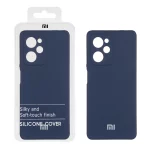 قاب نیو سیلیکون محافظ لنزدار RFF مدل Xiaomi Poco X5 Pro 5G - سرمه ای (پک دار)