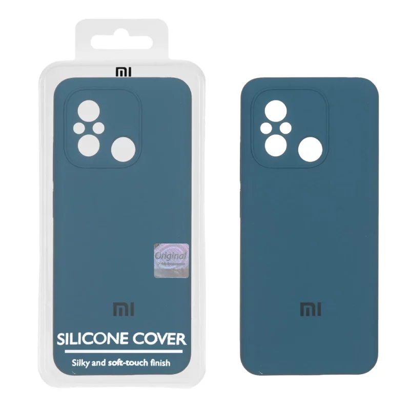 قاب سیلیکونی پاک کنی اورجینال Master Quality مدل Xiaomi Redmi 12C / Redmi 11A / Poco C55 - سبز کله غازی (پک دار) - تصویر 2