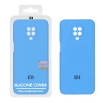 قاب سیلیکونی پاک کنی اورجینال Master Quality مدل Xiaomi Redmi Note 9S / Redmi Note 9 Pro / Redmi Note 9 Pro Max - آبی (پک دار)