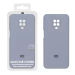 قاب سیلیکونی پاک کنی اورجینال Master Quality مدل Xiaomi Redmi Note 9S / Redmi Note 9 Pro / Redmi Note 9 Pro Max - فیلی (پک دار)