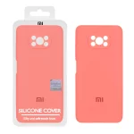 قاب سیلیکونی پاک کنی اورجینال Master Quality مدل Xiaomi Poco X3 / Poco X3 Pro / Poco X3 NFC - مرجانی (پک دار)