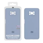 قاب سیلیکونی پاک کنی اورجینال Master Quality مدل Xiaomi Poco X3 / Poco X3 Pro / Poco X3 NFC - فیلی (پک دار)