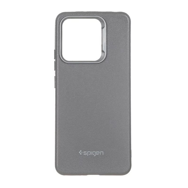 قاب Texture لوگودار Spigen مدل Xiaomi Redmi Note 13 4G - طوسی - تصویر 2
