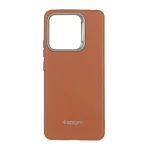 قاب Texture لوگودار Spigen مدل Xiaomi Redmi Note 13 4G - کاراملی