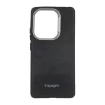 قاب Texture لوگودار Spigen مدل Xiaomi Redmi Note 14S / Note 13 Pro 4G / M6 Pro 4G - مشکی