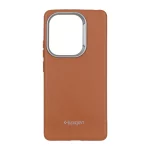 قاب Texture لوگودار Spigen مدل Xiaomi Redmi Note 14S / Note 13 Pro 4G / M6 Pro 4G - کاراملی