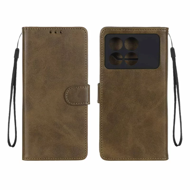 کیف موبایل مگنتی درجه یک MNC مدل Xiaomi Poco X6 Pro 5G / Redmi K70E - سبز زیتونی - تصویر 2