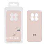 قاب سیلیکونی پاک کنی اورجینال Master Quality مدل Xiaomi Redmi Note 14 Pro 4G - خاکی (پک دار)