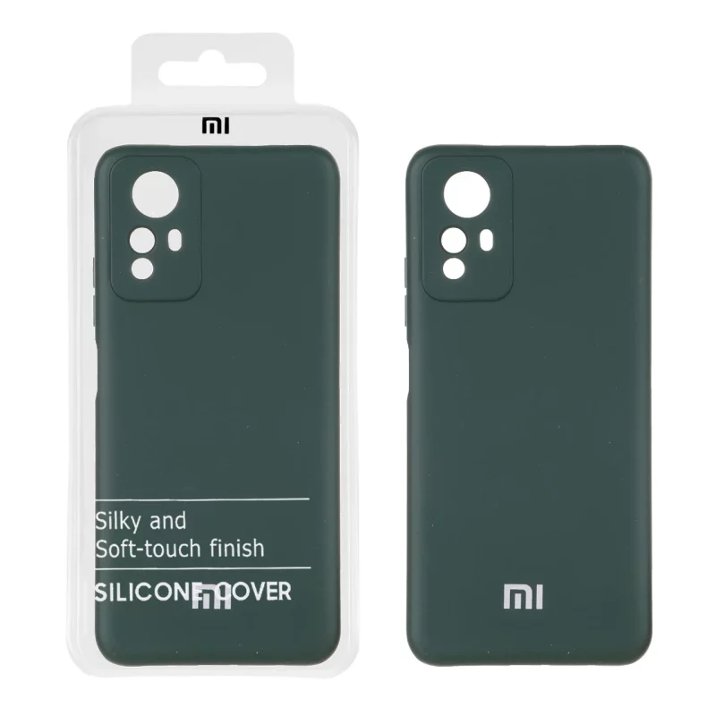 قاب نیو سیلیکون محافظ لنزدار RFF مدل Xiaomi Redmi Note 12S - سبز تیره (پک دار) - تصویر 2