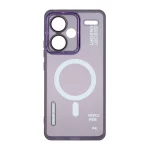 قاب Diamond Space طرح مگ سیف لنز گلس دار Xiaomi Redmi Note 13 Pro Plus 5G - بنفش - MPS