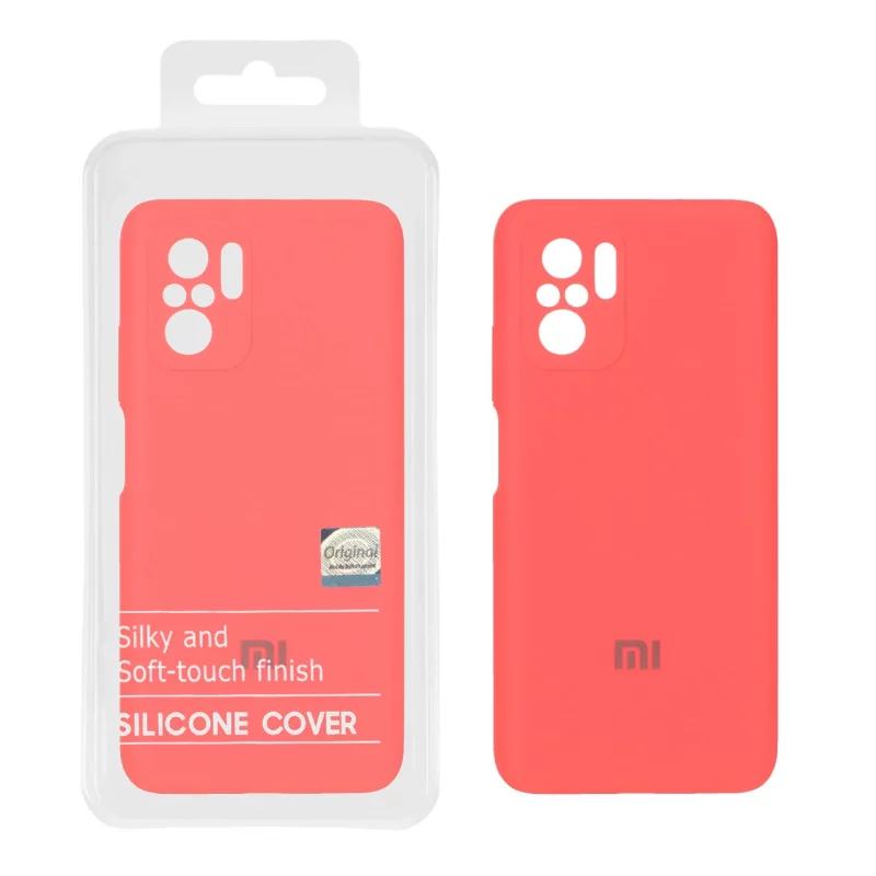 قاب سیلیکونی پاک کنی اورجینال Master Quality مدل Xiaomi Redmi Note 10 4G / Redmi Note 10S / Poco M5S - مرجانی (پک دار) - تصویر 2