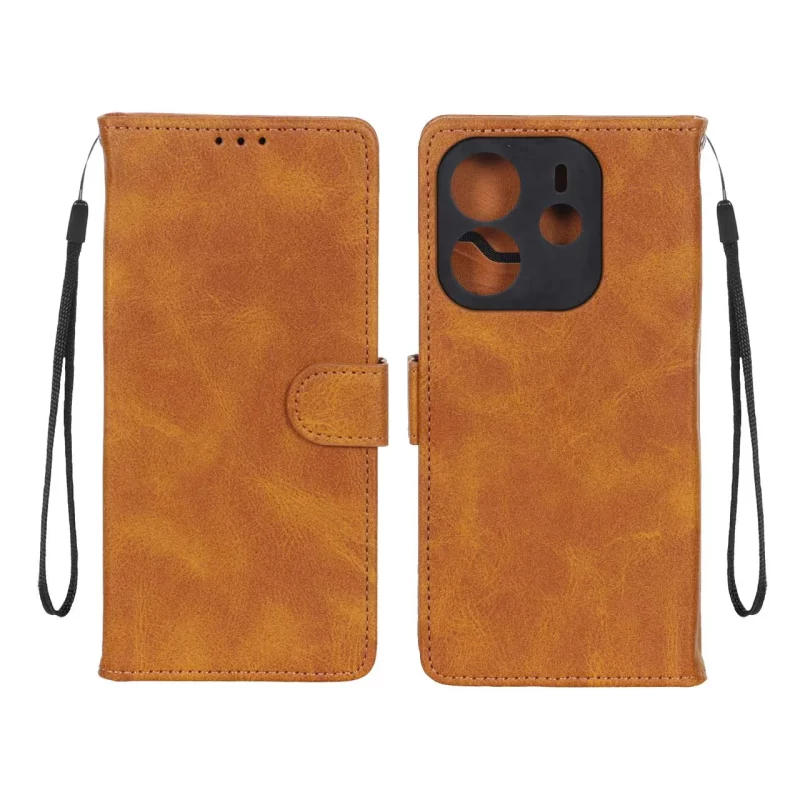 کیف موبایل مگنتی درجه یک MNC مدل Xiaomi Redmi Note 14 4G - عسلی - تصویر 2