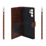 کیف موبایل مگنتی درجه یک MNC مدل Xiaomi Redmi Note 14 4G - قهوه ای - تصویر 3