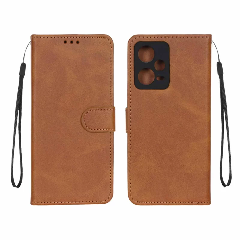 کیف موبایل مگنتی درجه یک MNC مدل Xiaomi Redmi Note 12 Pro 5G - عسلی - تصویر 2