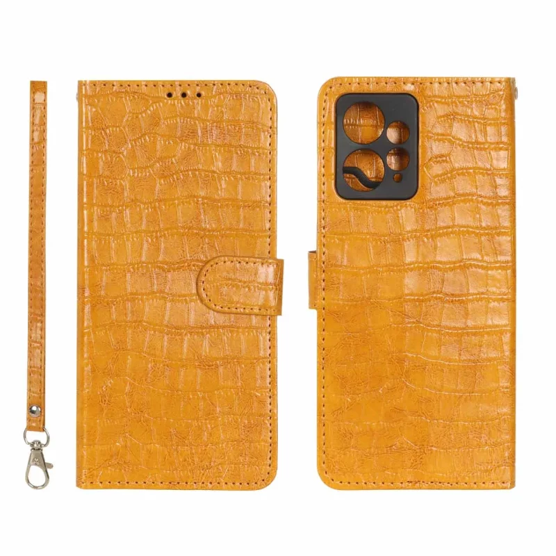 کیف موبایل مگنتی کروکو MNC مدل Xiaomi Redmi Note 12 4G - عسلی - تصویر 2