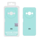 قاب سیلیکونی پاک کنی اورجینال Master Quality مدل Xiaomi Redmi A3 / A3x / Poco C61 - سبزآبی (پک دار)