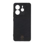 قاب Golden Lion شیاردار Xiaomi Redmi Note 14 4G - مشکی