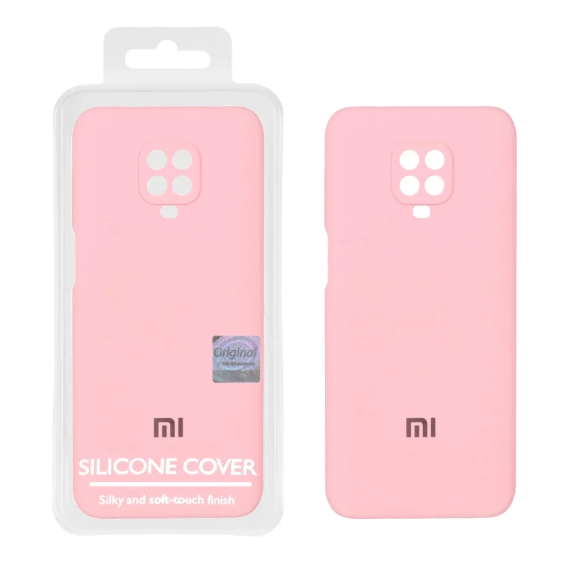 قاب سیلیکونی پاک کنی اورجینال Master Quality مدل Xiaomi Redmi Note 9S / Redmi Note 9 Pro / Redmi Note 9 Pro Max - صورتی (پک دار) - تصویر 2