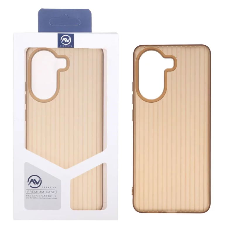 قاب Line Case ژله ای Xiaomi Poco X7 Pro - قهوه ای (پک دار) - تصویر 2