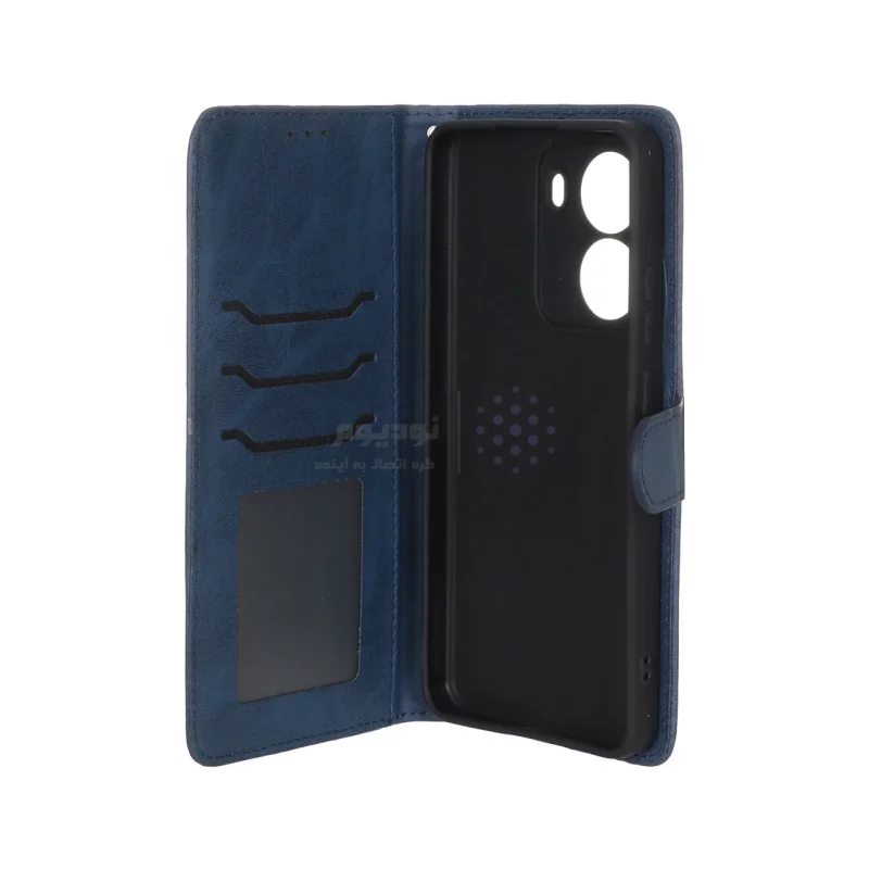 کیف موبایل مگنتی درجه یک MNC مدل Xiaomi Poco X7 Pro - سرمه ای - تصویر 3