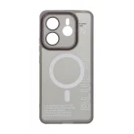 قاب Diamond Space طرح مگ سیف لنز گلس دار Xiaomi Redmi Note 14 4G - مشکی - MPS