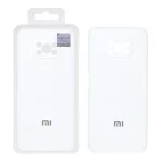 قاب سیلیکونی پاک کنی اورجینال Master Quality مدل Xiaomi Poco X3 / Poco X3 Pro / Poco X3 NFC - سفید (پک دار)