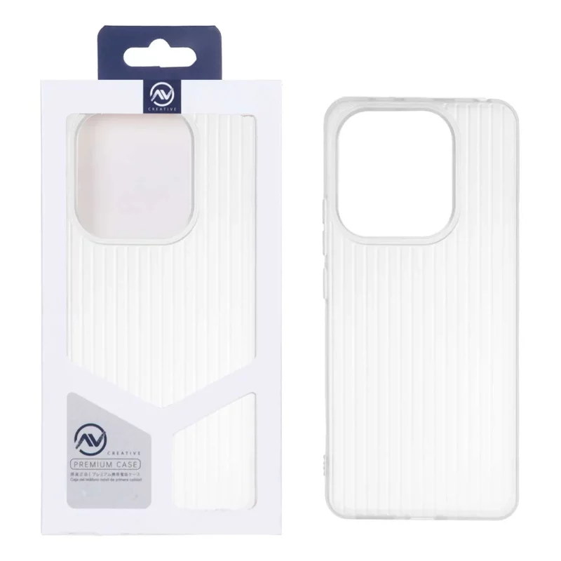 قاب Line Case ژله ای Xiaomi Redmi Note 14 4G - شفاف (پک دار) - تصویر 2