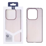 قاب Line Case ژله ای Xiaomi Redmi Note 14 4G - بنفش (پک دار)