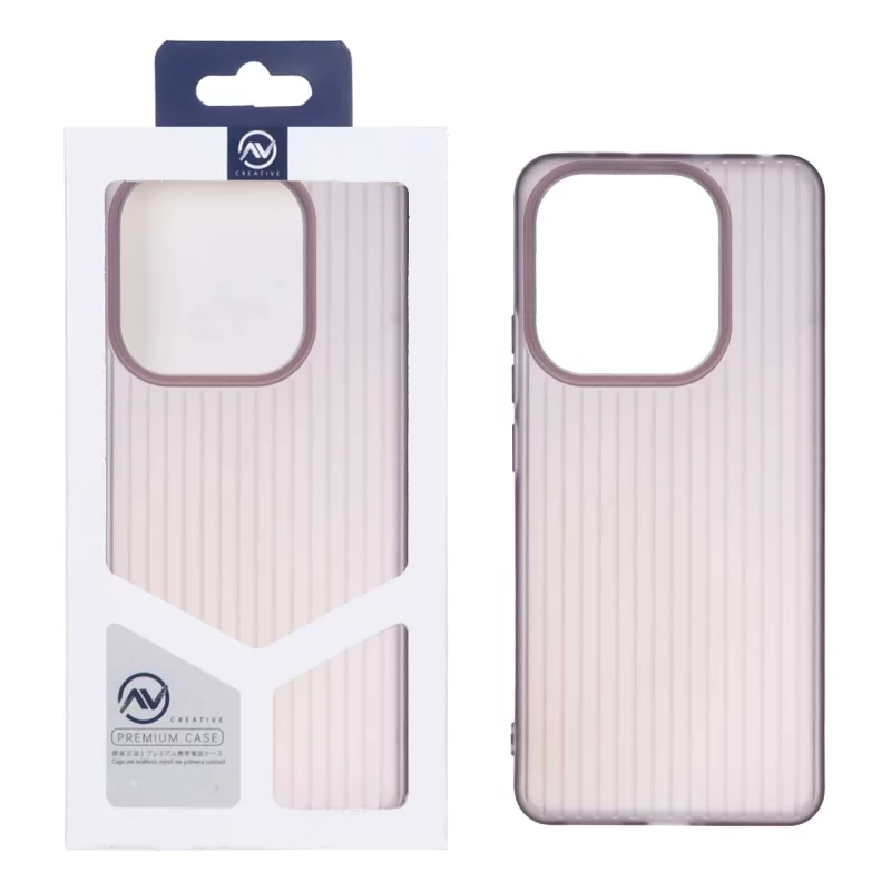 قاب Line Case ژله ای Xiaomi Redmi Note 14 4G - بنفش (پک دار) - تصویر 2
