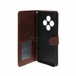 کیف موبایل مگنتی درجه یک MNC مدل Xiaomi Redmi 14C / Redmi A4 / Poco C75 - قهوه ای - تصویر 3