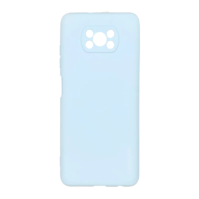 قاب سیلیکونی Spigen محافظ لنزدار Xiaomi Poco X3 / Poco X3 Pro / Poco X3 NFC - آبی روشن - تصویر 2