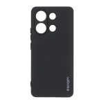 قاب سیلیکونی Spigen محافظ لنزدار Xiaomi Redmi Note 13 4G - مشکی