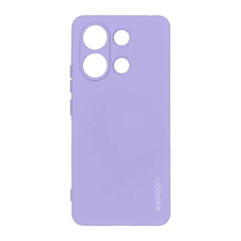 قاب سیلیکونی Spigen محافظ لنزدار Xiaomi Redmi Note 13 4G - بنفش روشن - تصویر 2