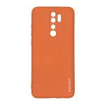 قاب سیلیکونی Spigen محافظ لنزدار Xiaomi Redmi Note 8 Pro - نارنجی