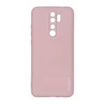 قاب سیلیکونی Spigen محافظ لنزدار Xiaomi Redmi Note 8 Pro - صورتی چرک