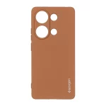 قاب سیلیکونی Spigen محافظ لنزدار Xiaomi Redmi Note 14S / Note 13 Pro 4G / Poco M6 Pro 4G - قهوه ای