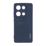 قاب سیلیکونی Spigen محافظ لنزدار Xiaomi Redmi Note 14S / Note 13 Pro 4G / Poco M6 Pro 4G - سرمه ای - تصویر 3