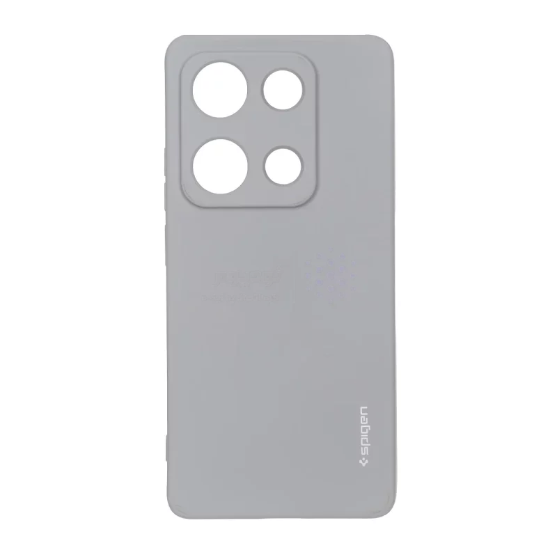 قاب سیلیکونی Spigen محافظ لنزدار Xiaomi Redmi Note 14S / Note 13 Pro 4G / Poco M6 Pro 4G - طوسی - تصویر 3