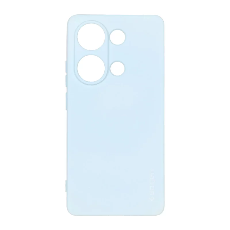 قاب سیلیکونی Spigen محافظ لنزدار Xiaomi Redmi Note 14S / Note 13 Pro 4G / Poco M6 Pro 4G - آبی روشن - تصویر 2