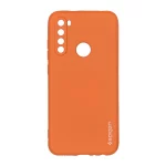 قاب سیلیکونی Spigen محافظ لنزدار Xiaomi Redmi Note 8 - نارنجی