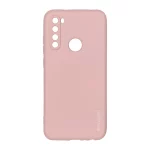 قاب سیلیکونی Spigen محافظ لنزدار Xiaomi Redmi Note 8 - صورتی چرک