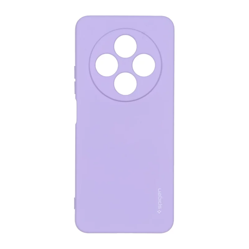 قاب سیلیکونی Spigen محافظ لنزدار Xiaomi Redmi 14C / Redmi A4 / Poco C75 - بنفش روشن - تصویر 2