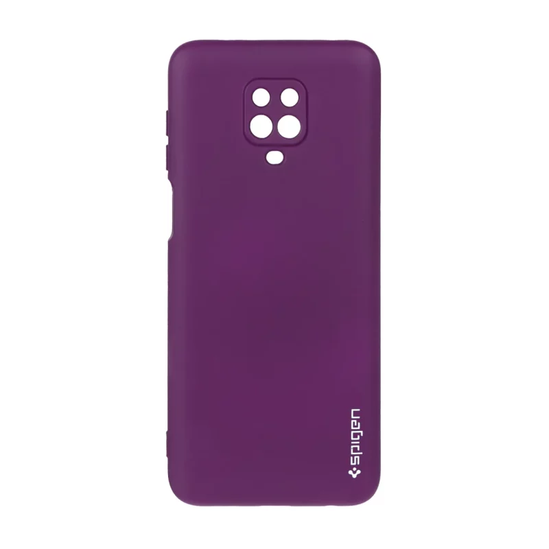 قاب سیلیکونی Spigen محافظ لنزدار Xiaomi Redmi Note 9S / Redmi Note 9 Pro / Redmi Note 9 Pro Max - ارغوانی - تصویر 2