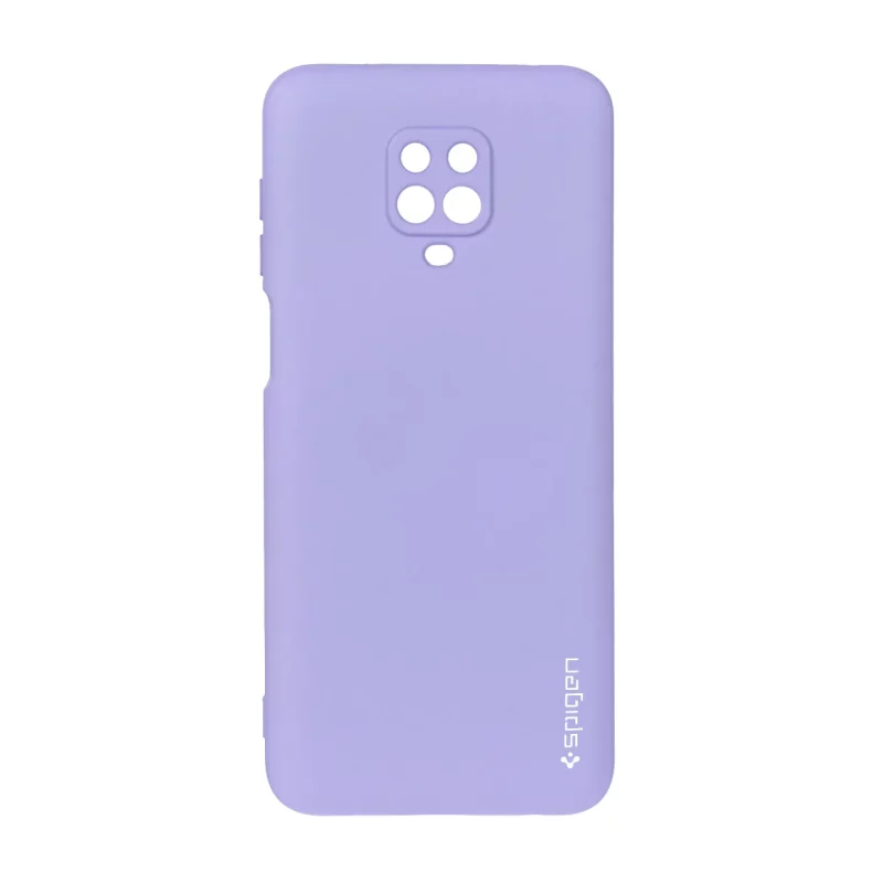 قاب سیلیکونی Spigen محافظ لنزدار Xiaomi Redmi Note 9S / Redmi Note 9 Pro / Redmi Note 9 Pro Max - بنفش روشن - تصویر 2