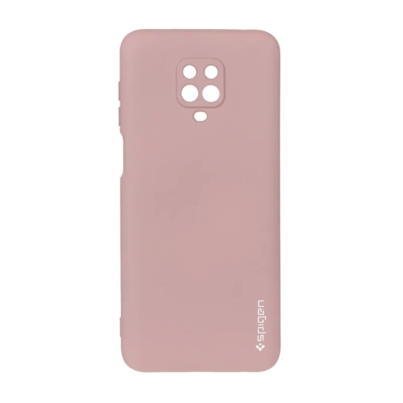 قاب سیلیکونی Spigen محافظ لنزدار Xiaomi Redmi Note 9S / Redmi Note 9 Pro / Redmi Note 9 Pro Max - صورتی چرک - تصویر 2