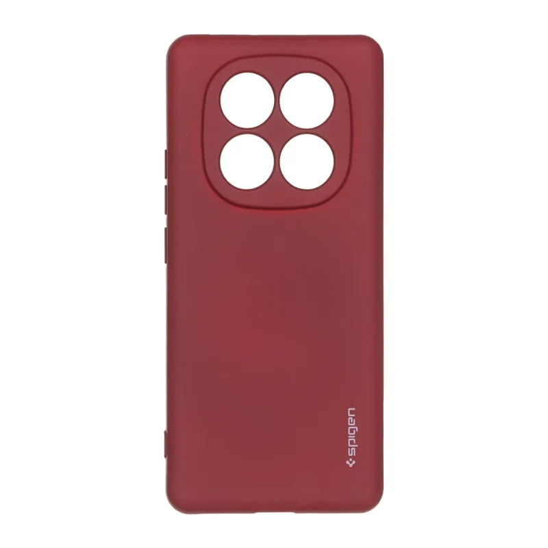 قاب سیلیکونی Spigen محافظ لنزدار Xiaomi Redmi Note 14 Pro 5G / Redmi Note 14 Pro Plus 5G / Poco X7 5G - زرشکی - تصویر 2
