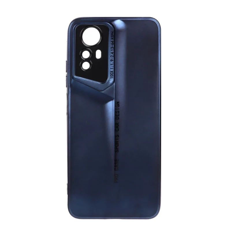 قاب Sports Design متالیک Xiaomi Redmi Note 12S - سرمه ای - تصویر 2